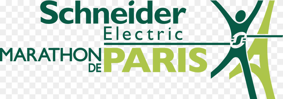 H Schneider Electric Green Runners, Person Free Png Download