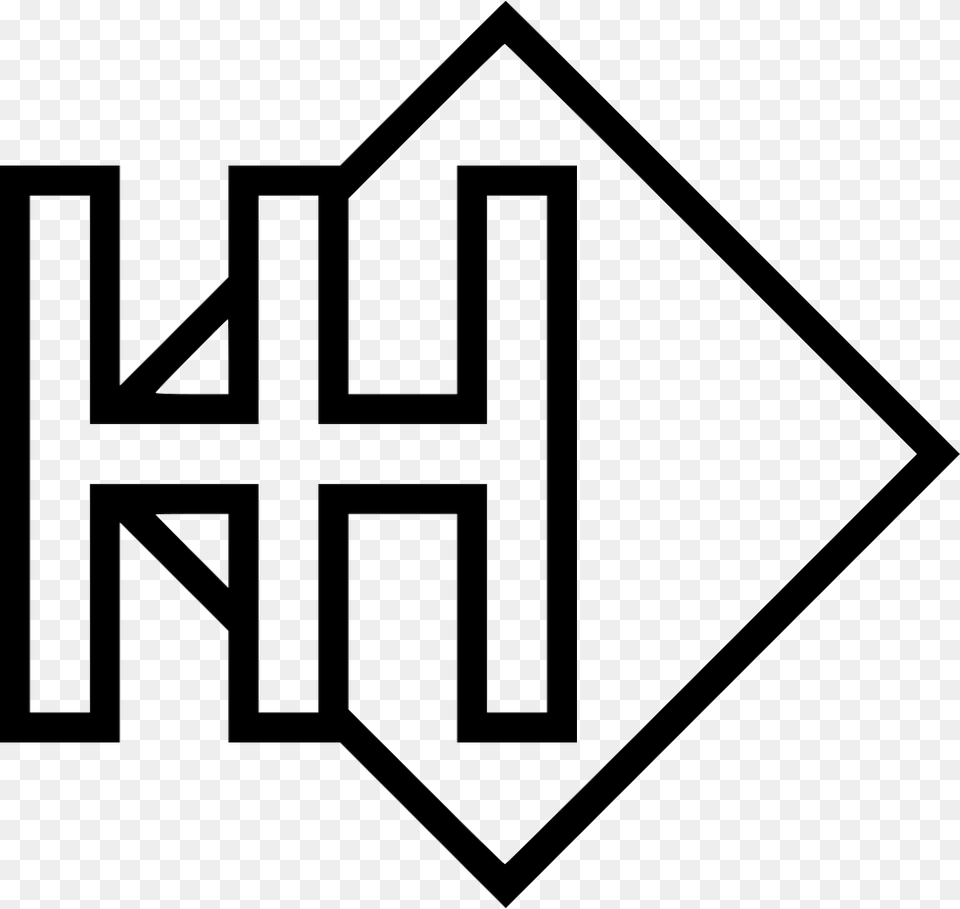 H Vector Hexagon, Symbol, Stencil Free Transparent Png