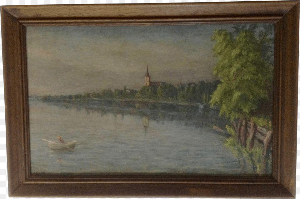 H W L 1908 European Landscape Oil Painting Of Painting, Art Free Transparent Png