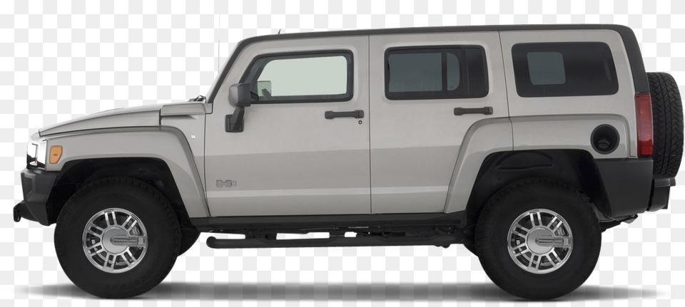H X And Hummer H3 Side View, Wheel, Car, Vehicle, Jeep Free Png Download