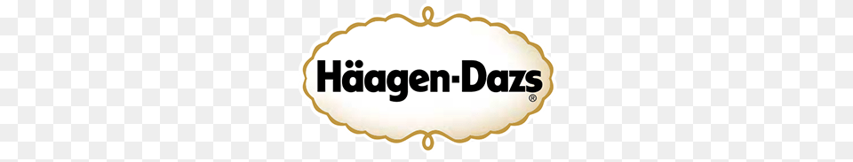 Haagen Dazs Logo, Sticker, Oval, Text Png Image