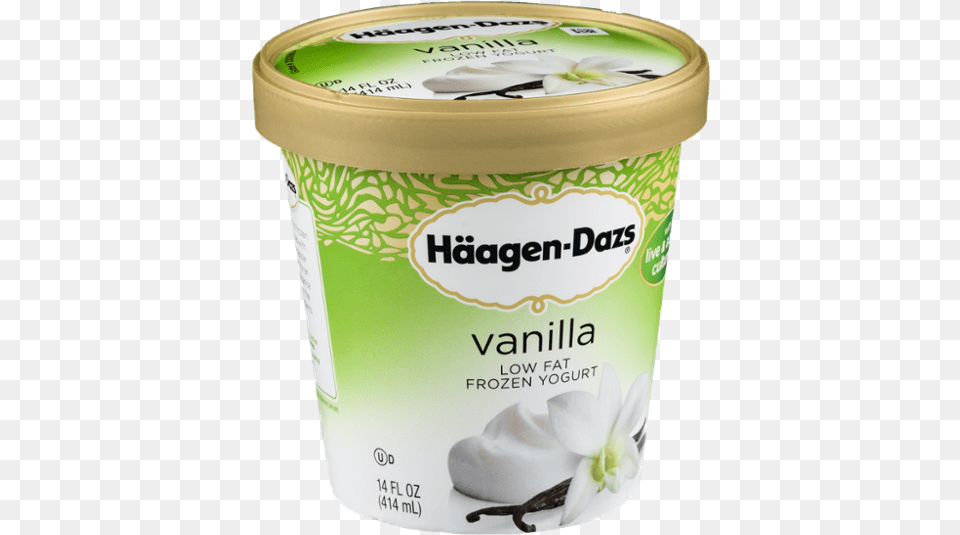 Haagen Dazs Vanilla Ice Cream With Hershey39s Chunks, Dessert, Food, Yogurt, Ice Cream Png Image