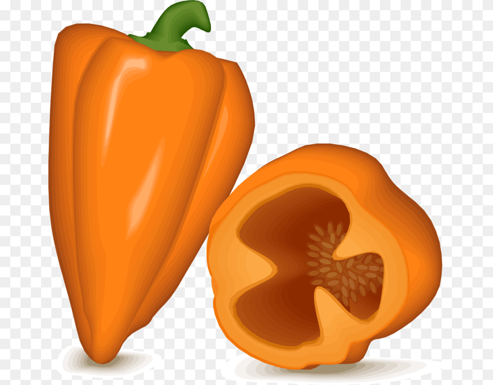 Habanero Cayenne Pepper Chili Pepper Bell Pepper Serrano Pepper, Food, Produce, Bell Pepper, Plant Free Png Download