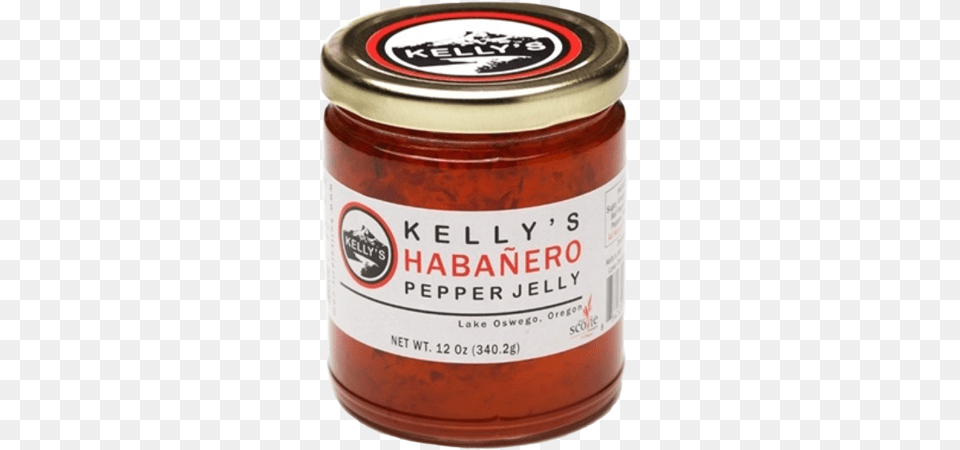 Habanero Pepper Jelly Kelly39s Jelly Marionero Pepper Jelly 12 Oz, Food, Ketchup, Jam Free Transparent Png