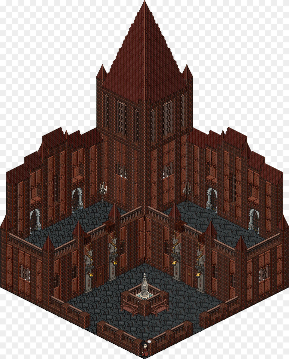 Habbo Game Of Thrones, Architecture, Building, City, Urban Free Png Download