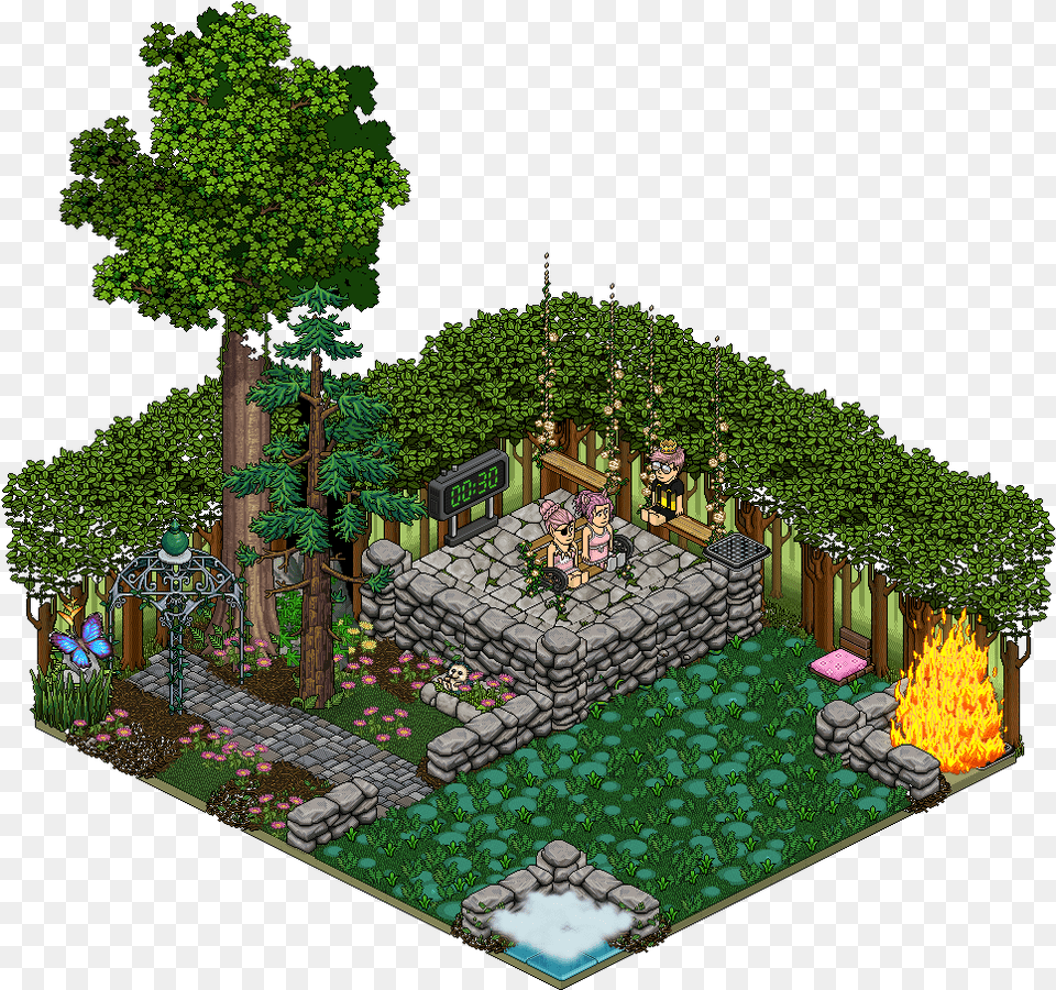 Habbo Heaven Or Hell, Garden, Nature, Outdoors, Plant Free Transparent Png