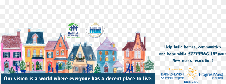 Habitat For Humanity Of St House, Neighborhood, City, Person Png Image