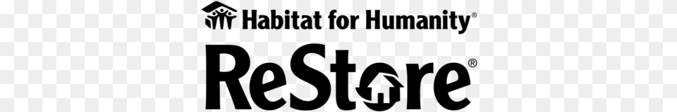 Habitat For Humanity Restore Logo, Gray Free Png Download