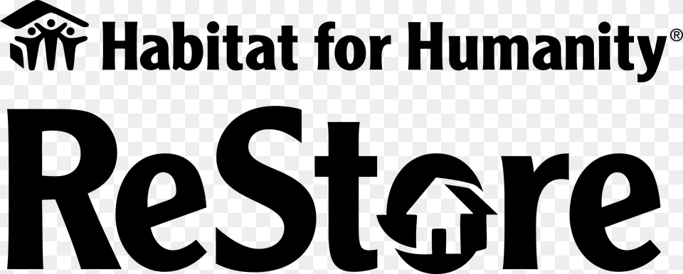 Habitat Scmn Mankato Restore Habitat For Humanity Restore Logo, Gray Png