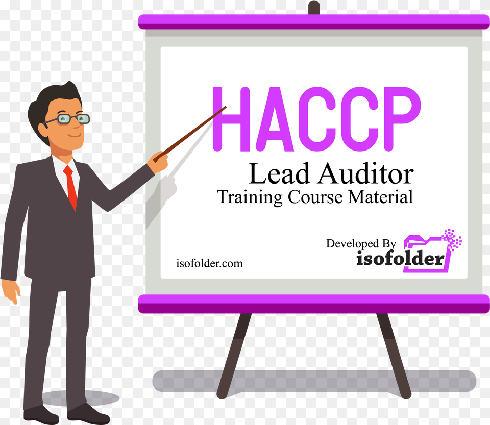 Haccp Lead Auditor Training Material By Isofolder Active Engagement, White Board, Advertisement, Person, People Png