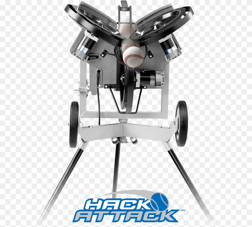 Hack Attack Baseball Pitching Machine, Ball, Baseball (ball), Sport, Wheel Free Png Download