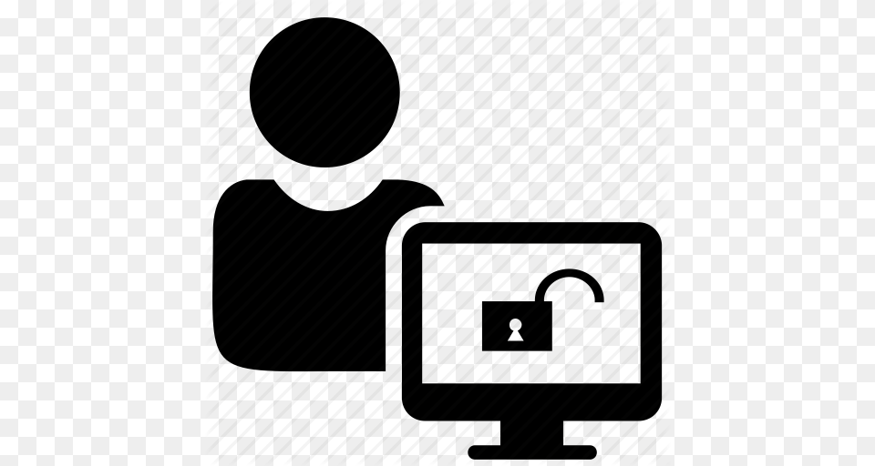 Hack Hacker Spy Thief Unlock User Icon, Electronics Free Transparent Png
