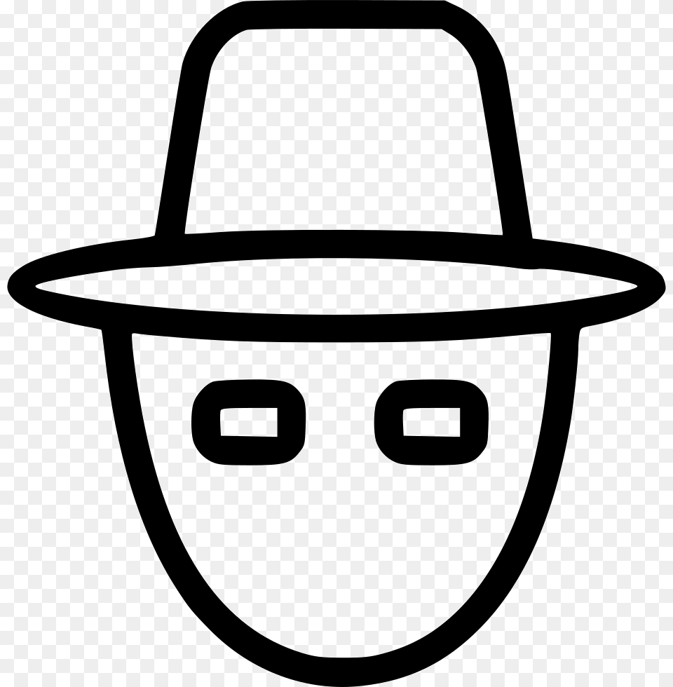 Hacker, Clothing, Hat, Stencil Free Transparent Png