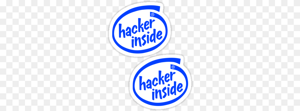 Hacker Inside 2 Sticker Sticker Hacker Inside, Oval, Text Png