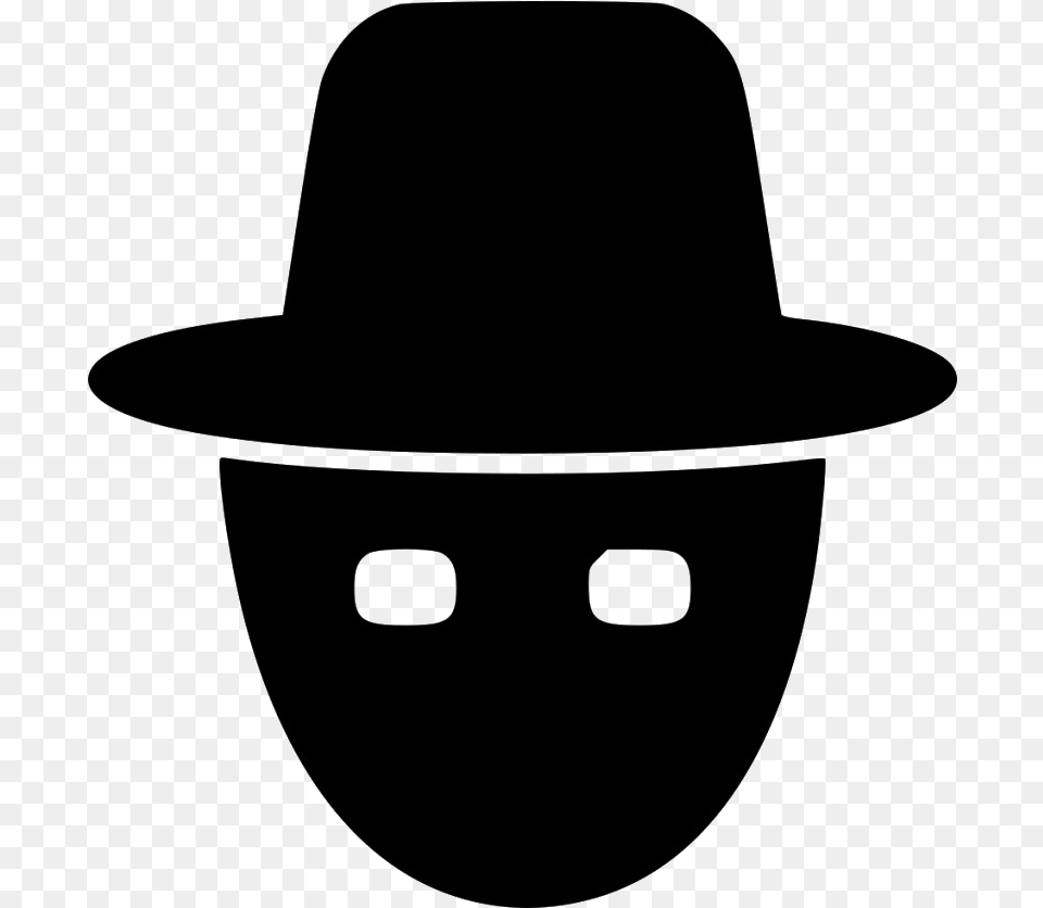 Hacker Mask Photos Black Hat Hacker, Clothing, Sun Hat Png Image