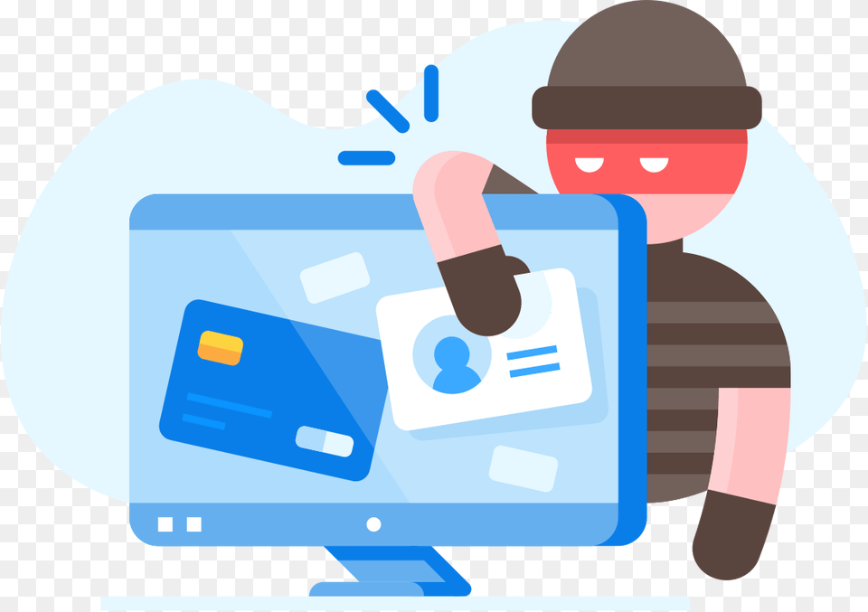 Hacker Vector Identity Theft Data Breach Transparent, Computer, Electronics, Pc, Computer Hardware Png Image