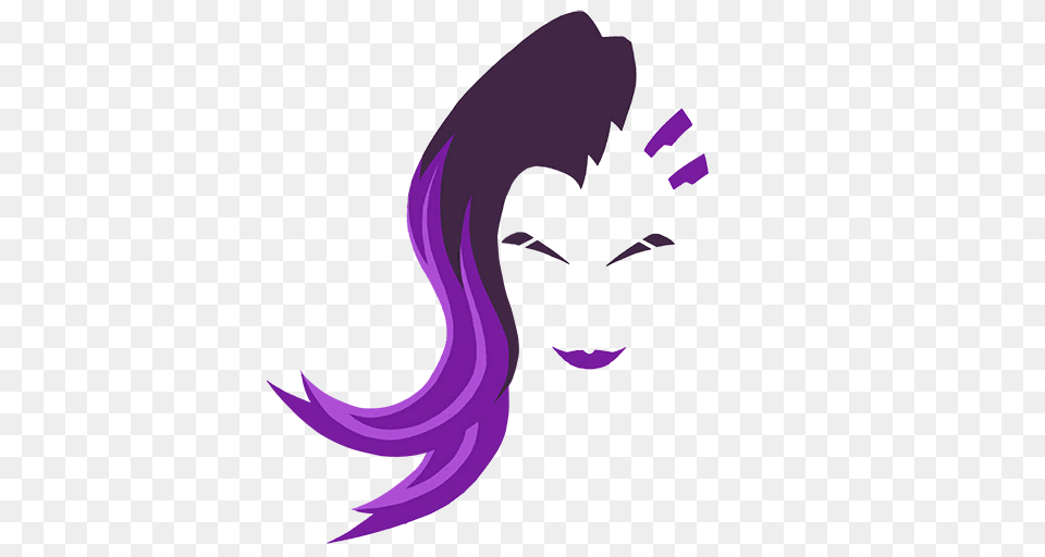 Hacking The Meta An In Depth Sombra Guide, Art, Graphics, Purple, Face Free Transparent Png