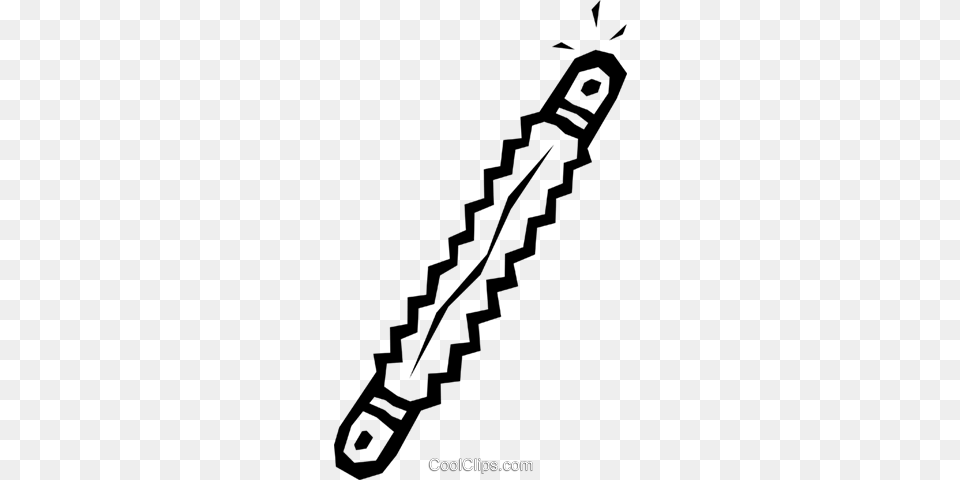 Hacksaw Blade Royalty Vector Clip Art Illustration, Brush, Device, Tool, Cutlery Free Transparent Png