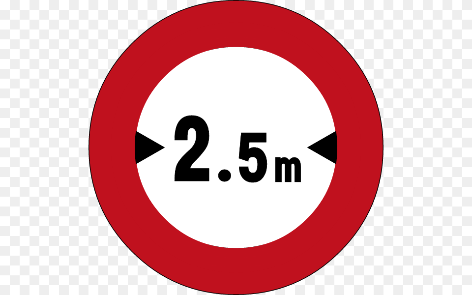 Had Lebar Tidak Lebih Dari Meter, Sign, Symbol, Road Sign, Disk Png