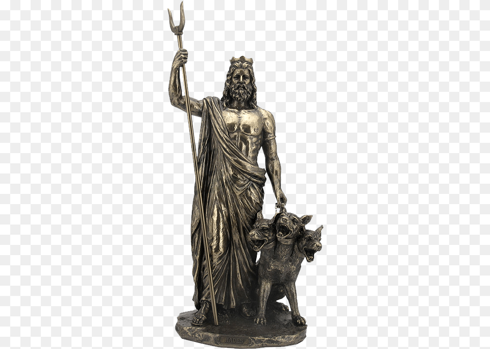 Hades Bronze Statue Hades Greek God Statues, Figurine, Adult, Wedding, Person Png Image