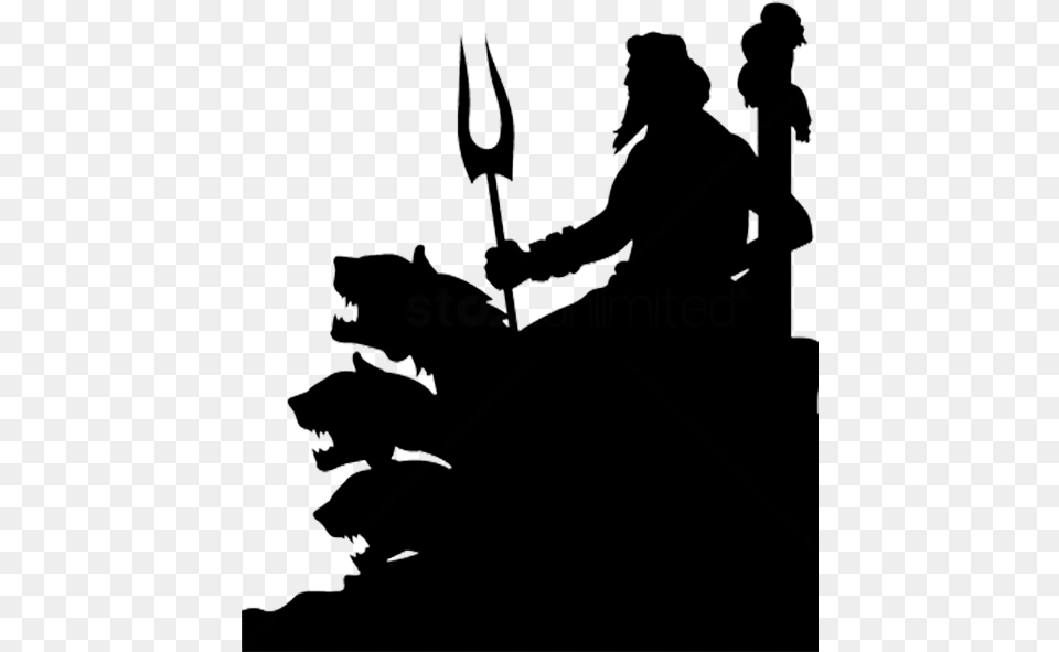 Hades Hades Silhouette, Adult, Male, Man, Person Free Png Download