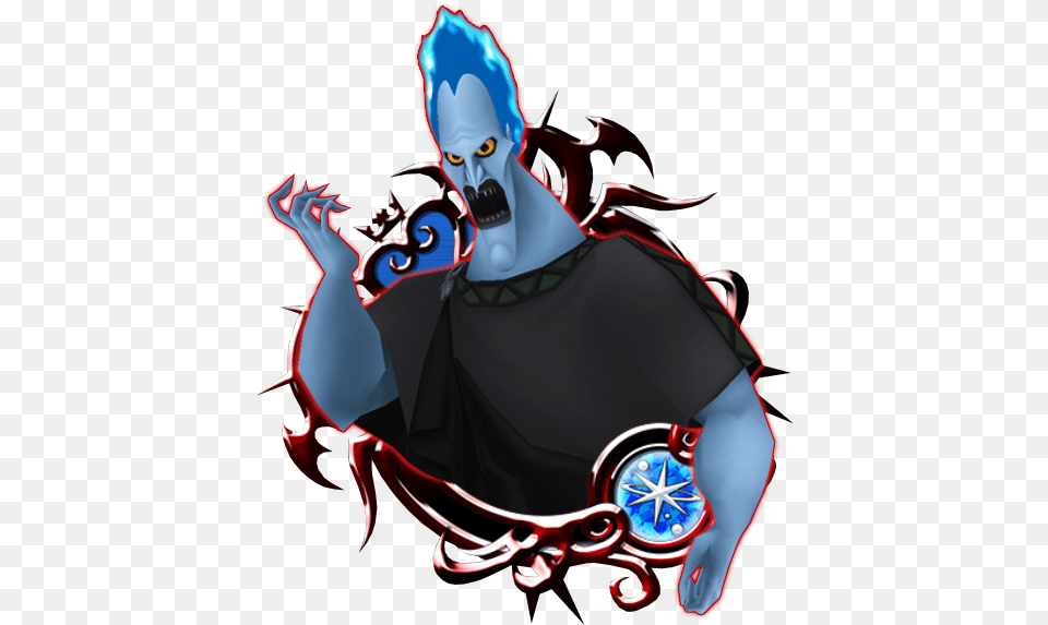 Hades Kingdom Hearts Maleficent A Medal, Art, Cape, Clothing, Graphics Free Transparent Png