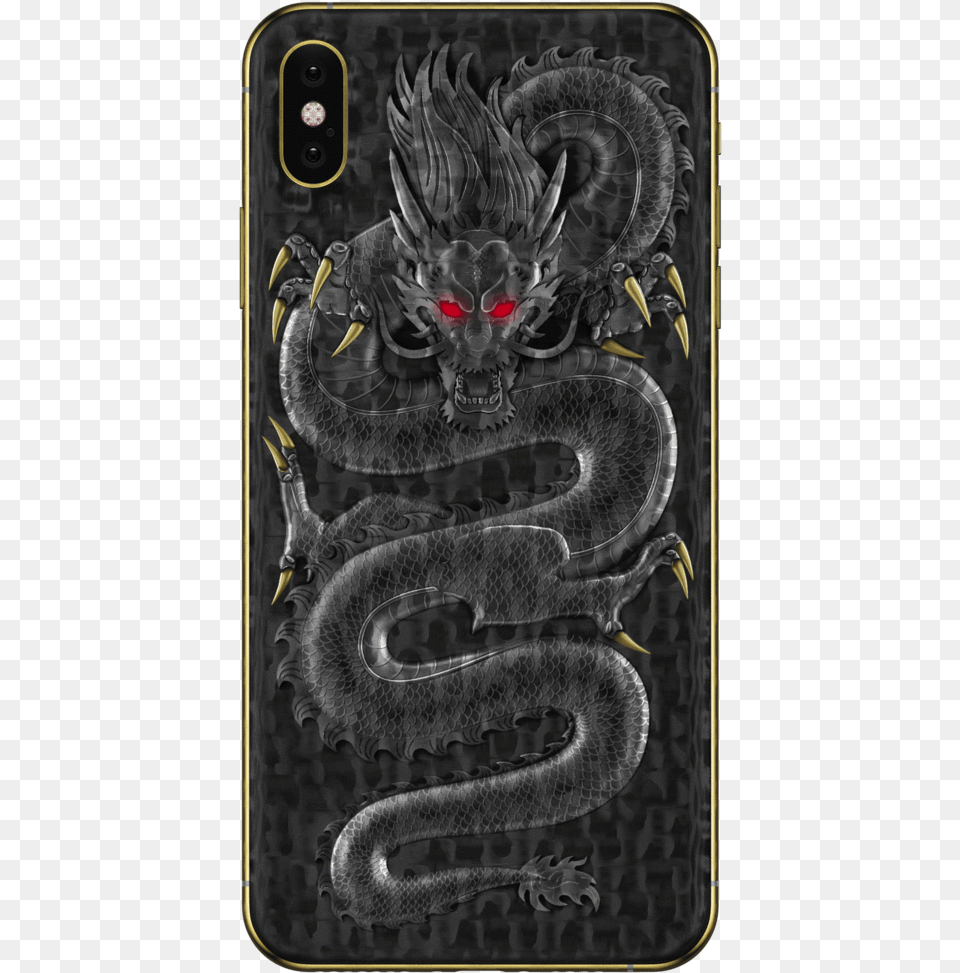 Hadoro Iphone Xs Max Emperor Dragon With Phone Iphone 11 Pro Max Dragon Case, Animal, Dinosaur, Reptile Free Png