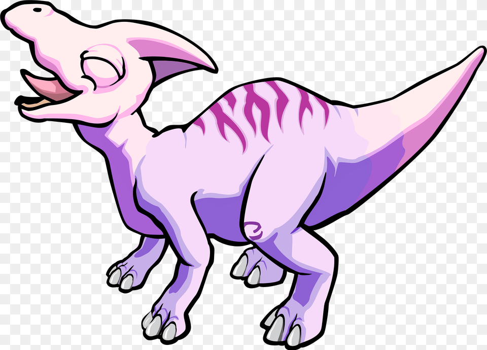 Hadrosaur Laughing Clipart, Animal, Dinosaur, Reptile, Fish Png Image