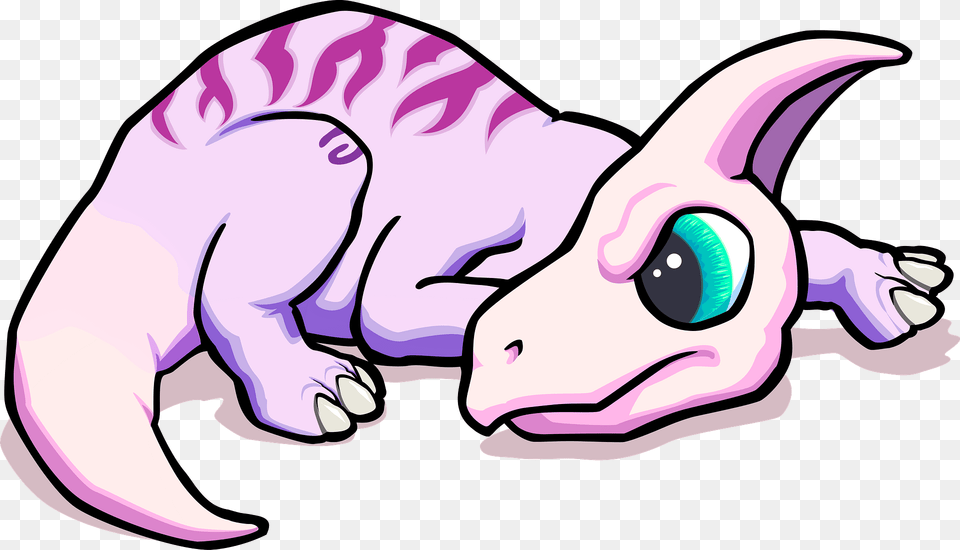 Hadrosaur Resting Clipart, Animal, Fish, Sea Life, Shark Free Transparent Png