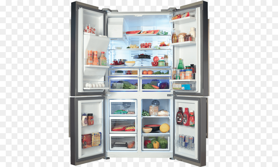 Hafele French Door Refrigerator, Appliance, Device, Electrical Device Free Png