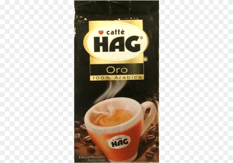 Hag Espresso Oro 100 Arabica Naturally Decaf 250g Caff Hag Espresso, Beverage, Coffee, Coffee Cup, Cup Png Image