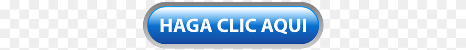 Haga Clic Aqu Blue Rounded Button Internet Bot, Logo, Text Png Image