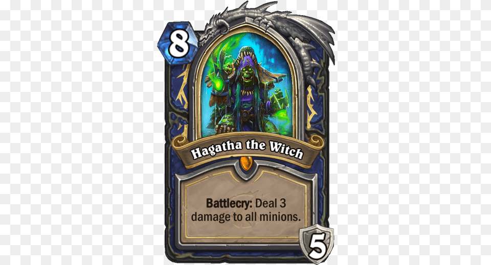 Hagatha The Witch Hagatha The Witch Hearthstone Free Transparent Png