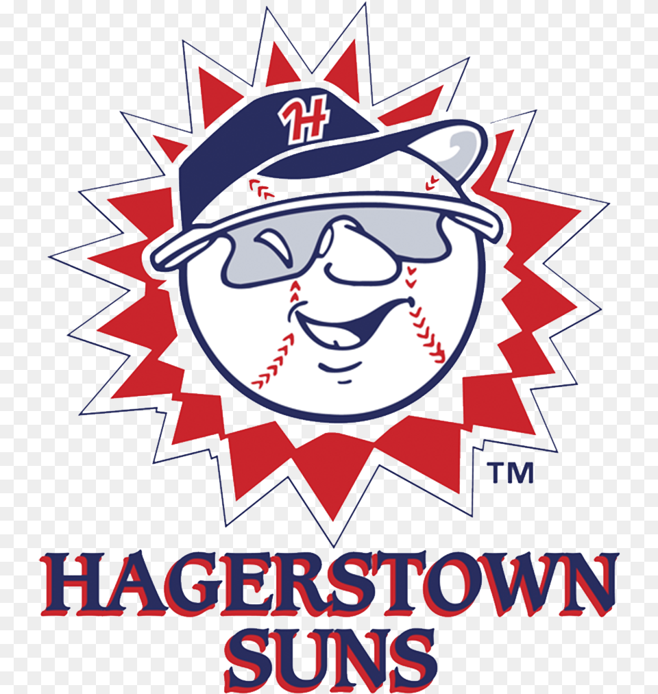 Hagerstown Suns Logo, Hat, Baseball Cap, Cap, Clothing Png Image