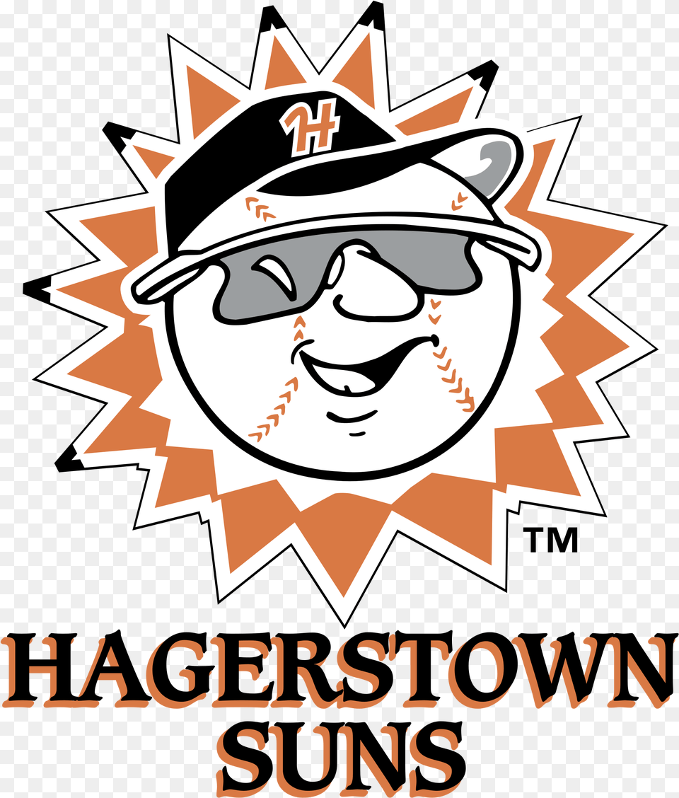 Hagerstown Suns Logo Hagerstown Suns Logo, Advertisement, Hat, Poster, Clothing Png