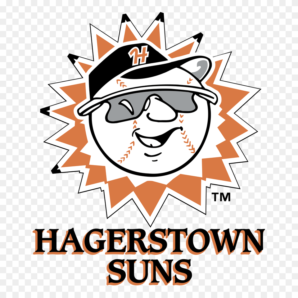 Hagerstown Suns Logo Transparent Vector, Advertisement, Poster, Clothing, Hat Png