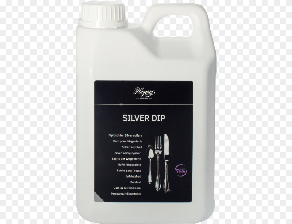 Hagerty Silver Dip 2 Ltr Silver Dip Cleaner, Cutlery, Fork, Spoon, Bottle Free Png