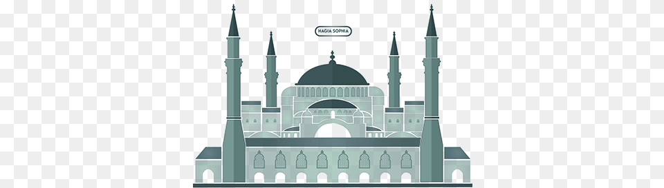 Hagia Projects Photos Videos Logos Illustrations And Dome, Architecture, Building, Mosque Png