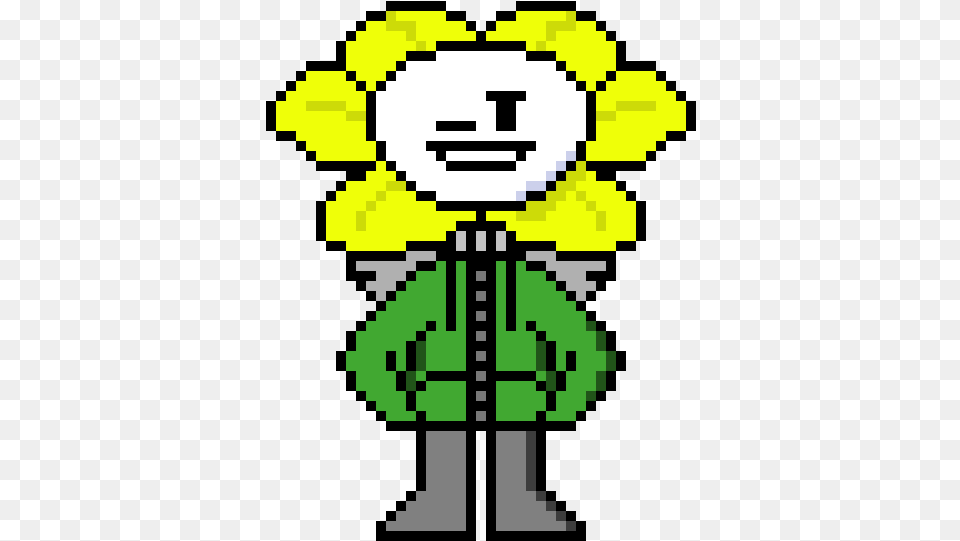 Haha Admit It You Didn39t Even Try To Spare Her Flowey Undertale Sprite, Green, Bus Stop, Outdoors Png Image