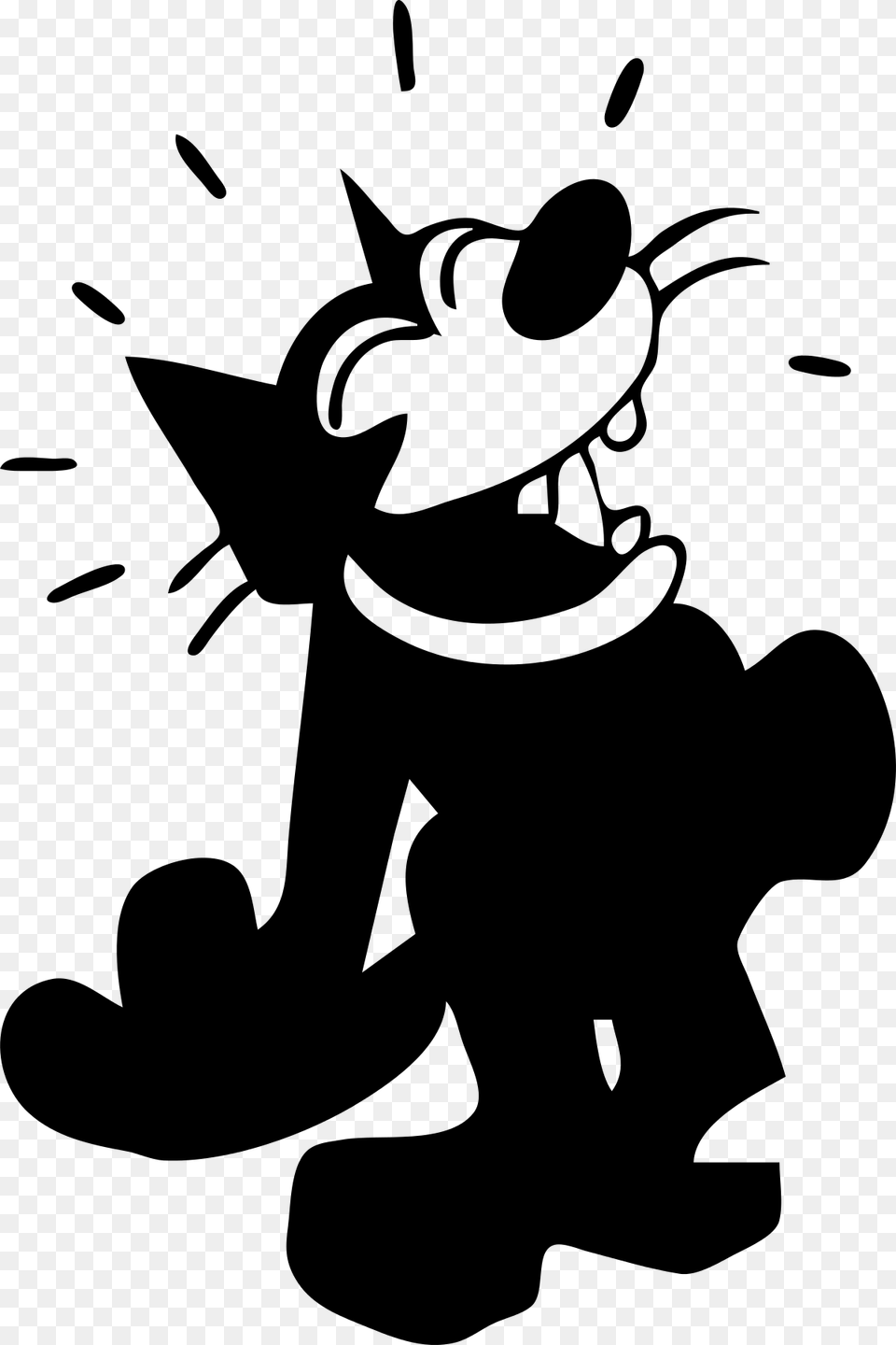 Haha Clipart Black And White, Gray Png Image