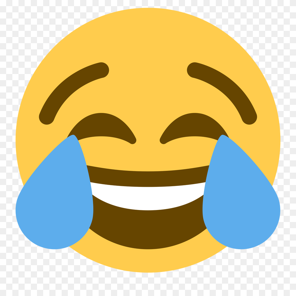 Haha Emoji 5 Laughing Emoji Twitter, Astronomy, Moon, Nature, Night Png Image