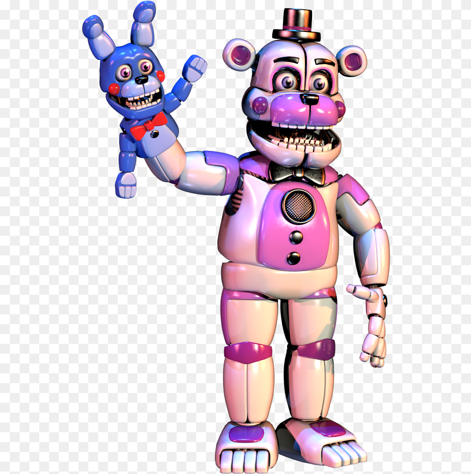 Haha Funni Italiano Fnaf Funtime Freddy, Robot, Baby, Person Png Image