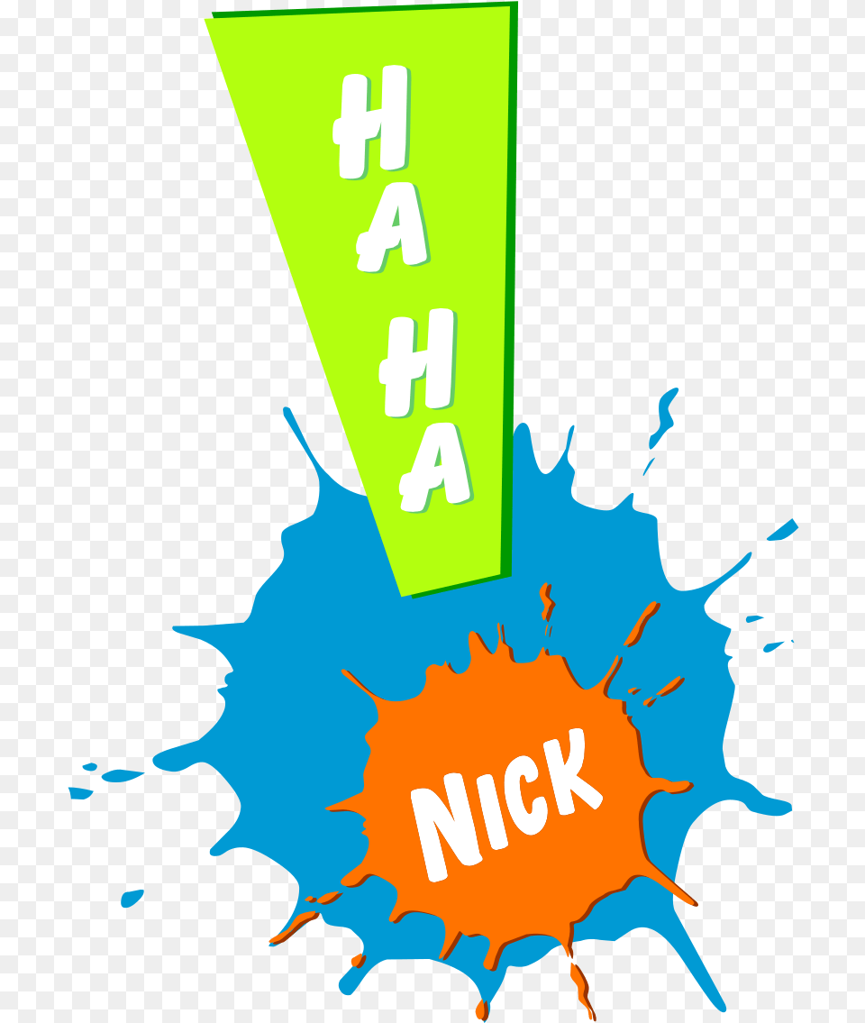 Haha Nick Nickelodeon, Advertisement, Logo, Poster, Number Png