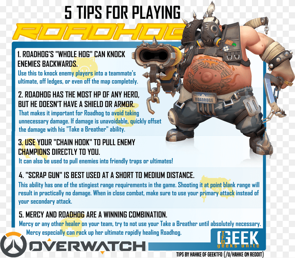 Hahke S Roadhog Tips Overwatch Who Would Win Memes, Advertisement, Poster, Baby, Person Png