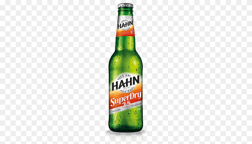 Hahn Superdry Mid Strength Beer Hahn Brewers, Alcohol, Beer Bottle, Beverage, Bottle Png Image