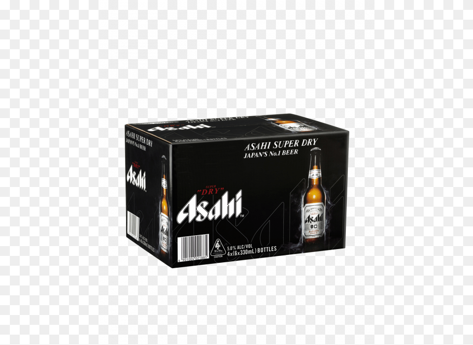 Hahns Super Dry 24 Pack, Alcohol, Beer, Beverage, Bottle Png Image
