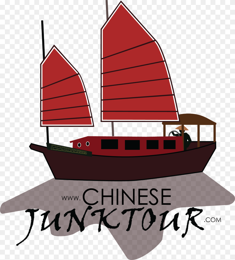 Hai Long Story Chinese Junk Tour, Boat, Sailboat, Transportation, Vehicle Free Transparent Png