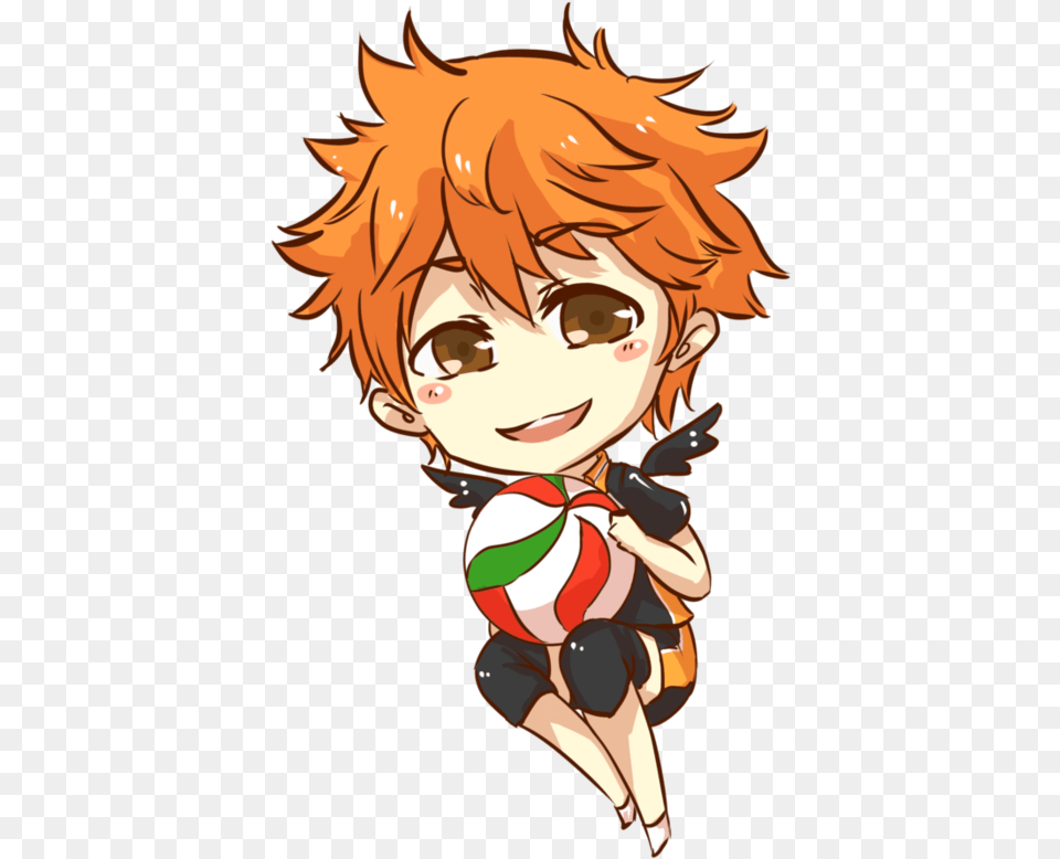 Haikyuu Haikyuu Chibi Cartoon, Book, Comics, Publication, Baby Png Image