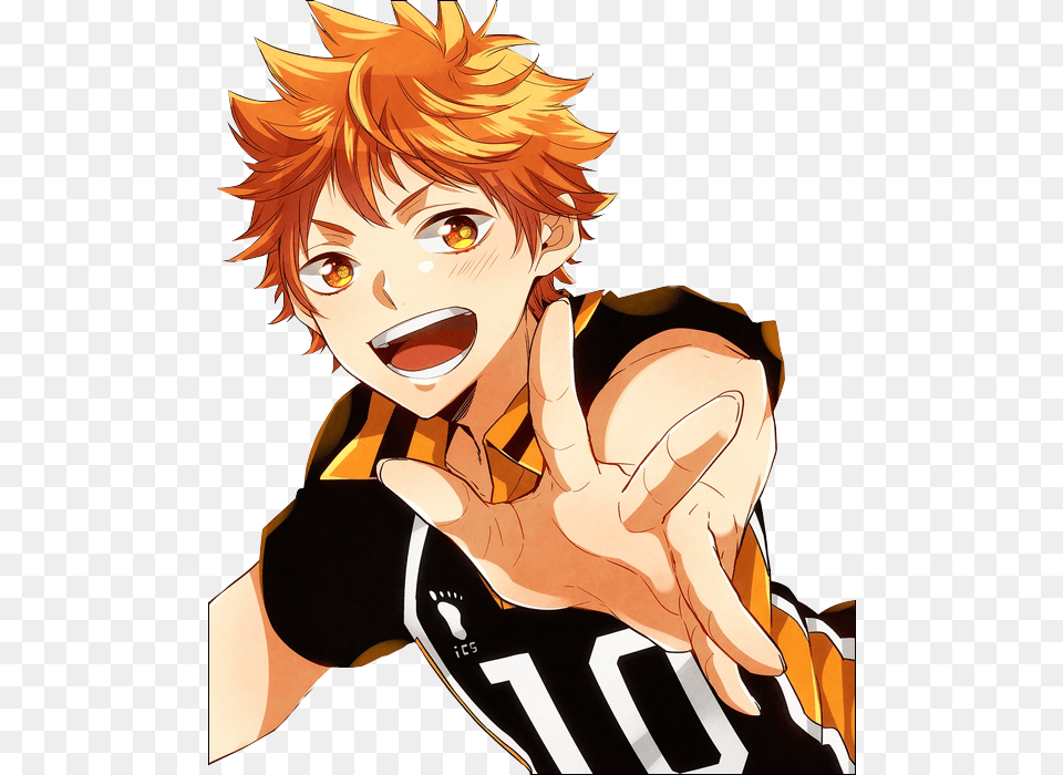 Haikyuu Hinata, Book, Comics, Publication, Person Free Png