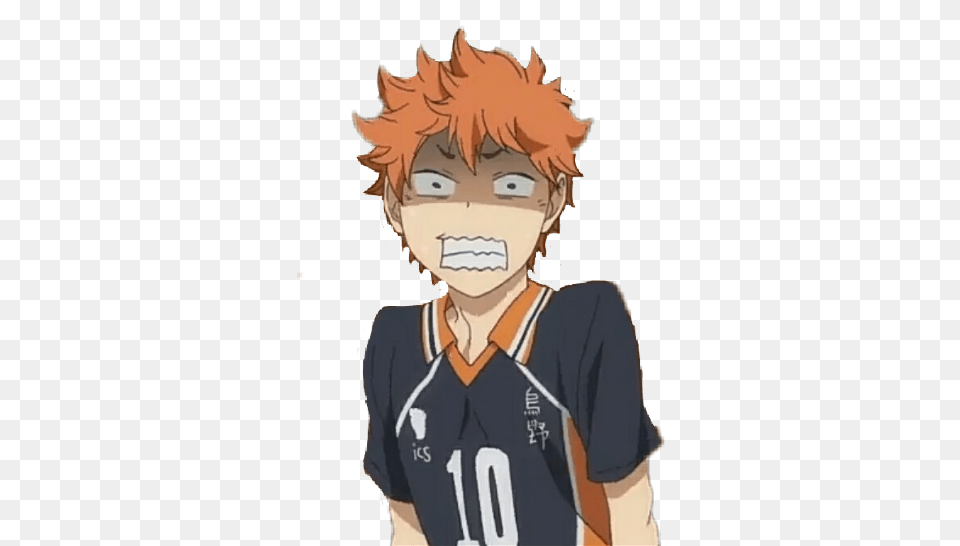 Haikyuu Sticker Haikyuu, Person, Anime, Face, Head Free Transparent Png